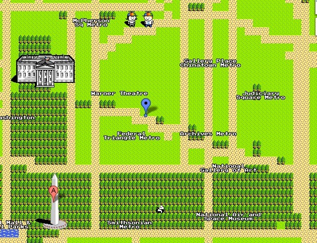Zelda Google Maps
