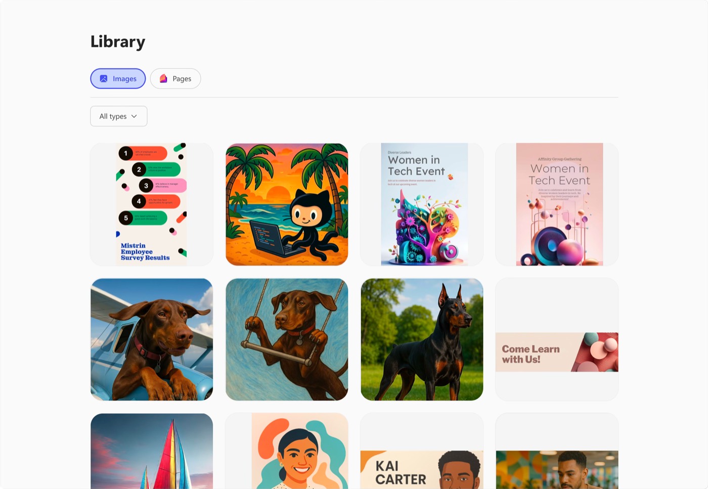 Copilot Image Library