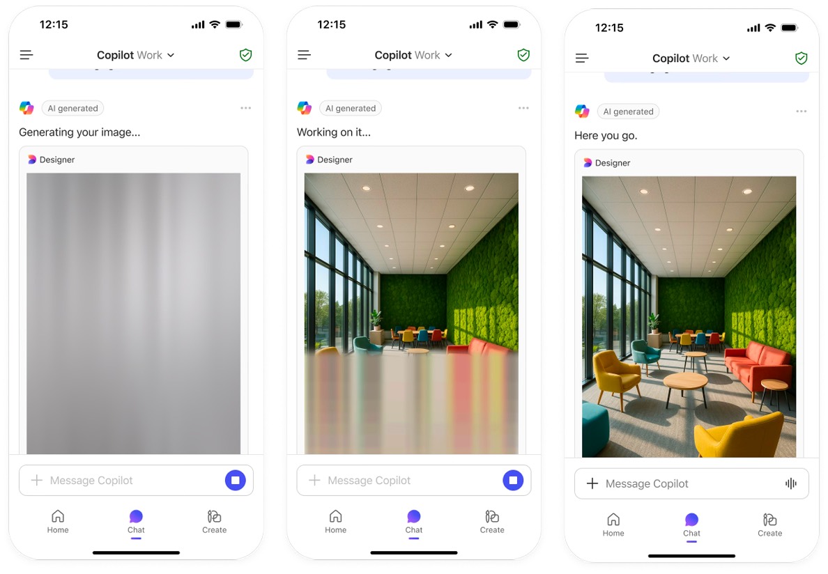 Image generation with Copilot